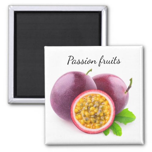 Passion fruits magnet