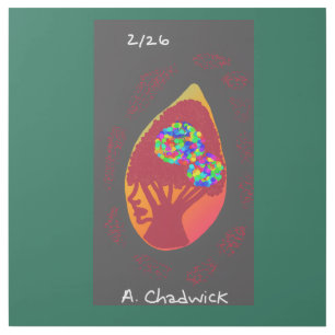 Passion in a Teardrop  Gallery Wrap