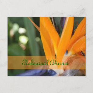 Passion in Paradise Rehearsal Dinner postcards