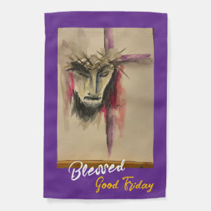 Passion of Christ Weatherproof Garden Flag