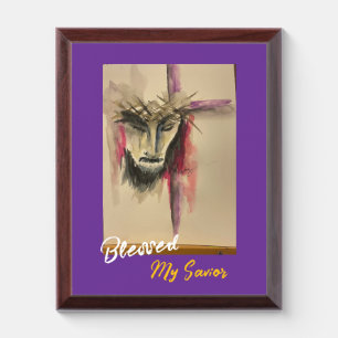 Passion of Christ Wood Plaque