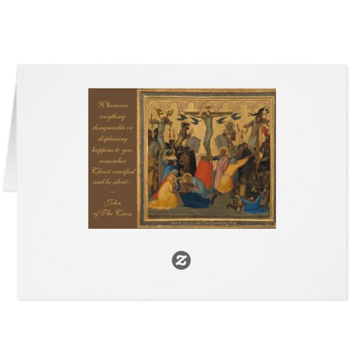 Passion of Jesus Christ Crucifixion Painting (Back Horizontal)