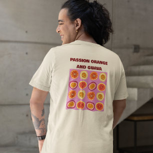 Passion Orange Guava Hawaiian Tropical Fruit T-Shirt