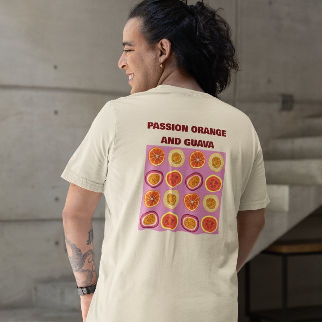 Passion Orange Guava Hawaiian Tropical Fruit  T-Shirt (Creator Uploaded)