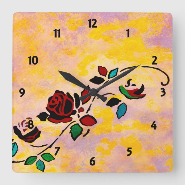 Passion Pieces Custom Clock (Front)