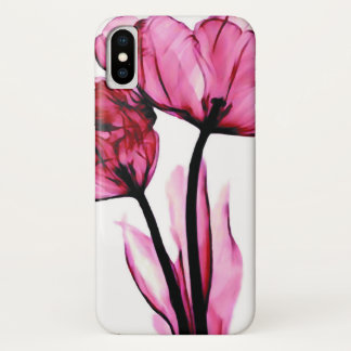 Passion | Pink Floral iPhone X Case