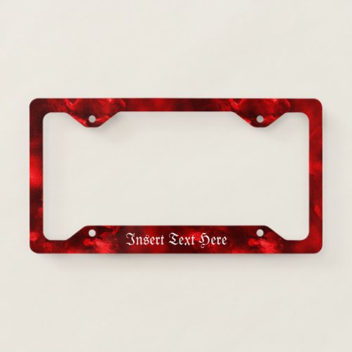 Passion Plate License Plate Frame