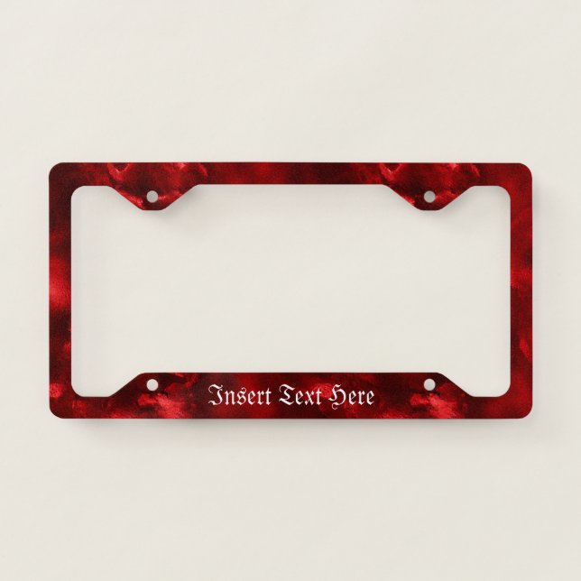 Passion Plate License Plate Frame (Front)
