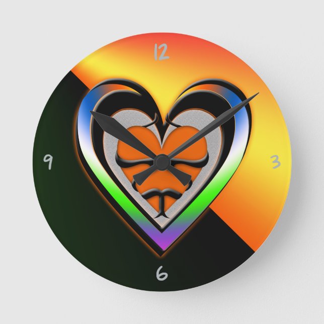 Passion Round Clock (Front)