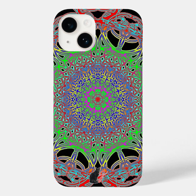 Passion Spectra Glyph Case-Mate iPhone Case (Back)