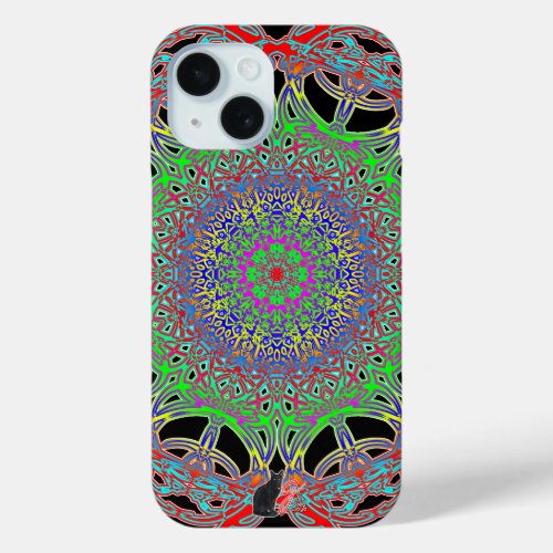 Passion Spectra Glyph iPhone 15 Case