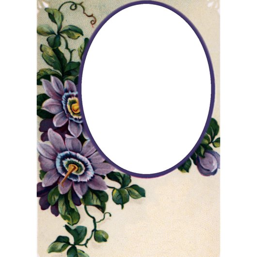 Passion Vine Floral Telephone Address Book (Front)