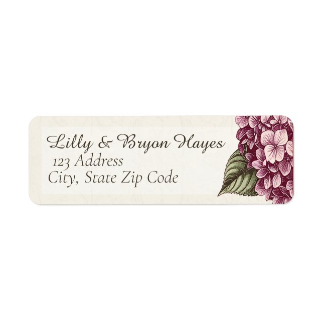 PASSION | Wedding Invite Labels (Front)
