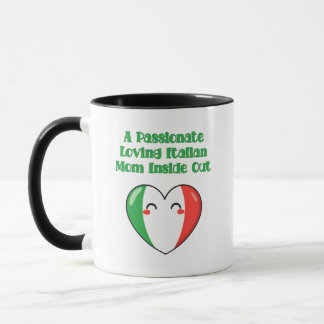 Passionate Loving Italian Mom Inside Out Mug