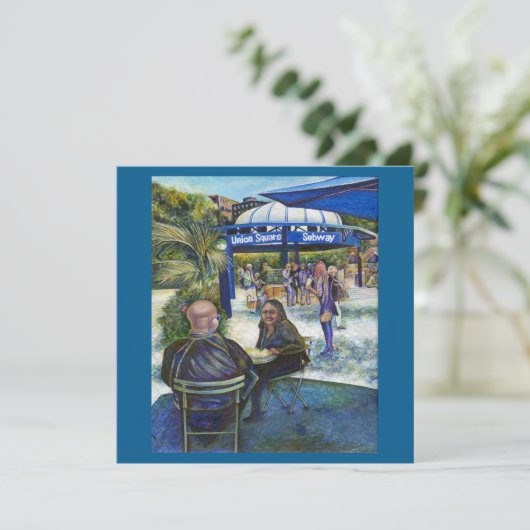 Passionate People Playing in the Park, NYC (Standing Front)