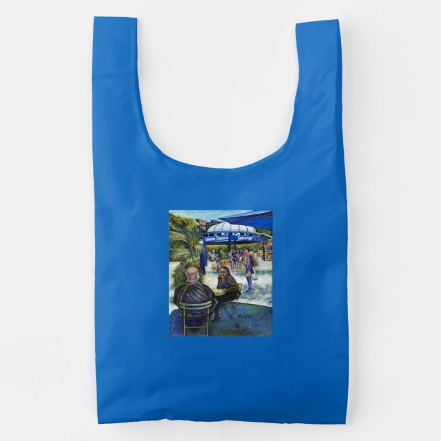 Passionate People Playing in  the Park Reusable Bag (Front)