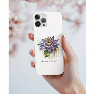 Passionate Purple Passion Flower iPhone 11 Case