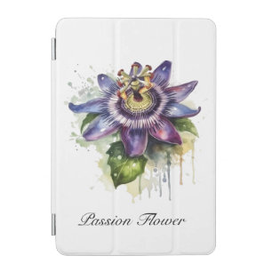 Passionate Purple Passion Flower, custom iPad Mini Cover
