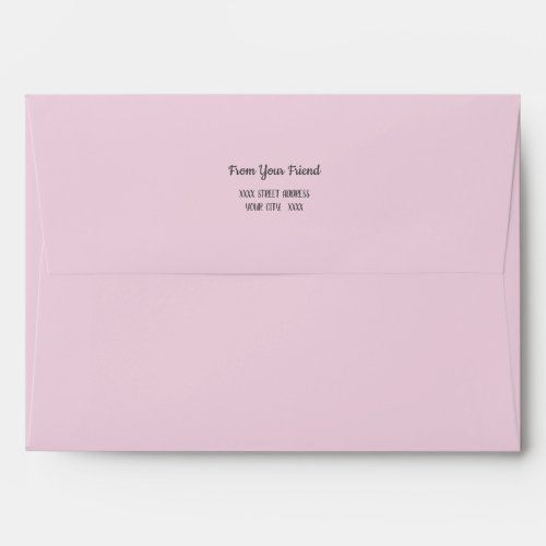 Passionate Red Pink Lips Kissing Pattern  Envelope