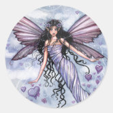 Lavender Fairy Sticker – hornymermaid