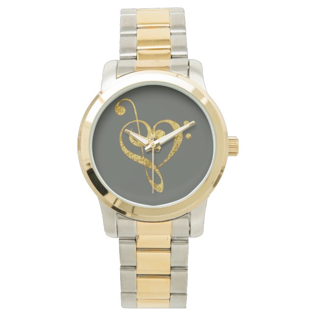 passionately musical - jewelry watch (Front)