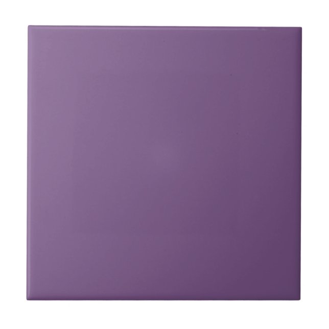 Passionately Purple Square Kitchen and Bathroom  Ceramic Tile (Front)
