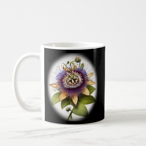 Passionflower Blooming Blossom Floral Spring Summe Coffee Mug