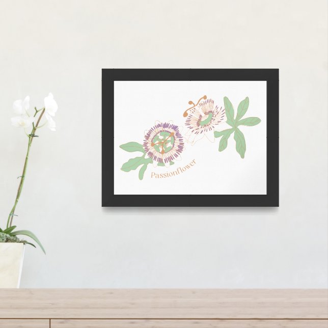 Passionflower Poster (Entryway)