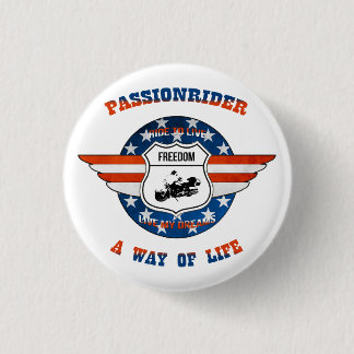 PassionRider swipes in Pinback Button