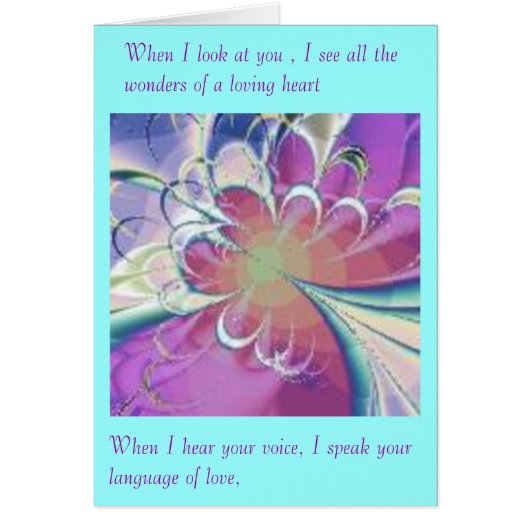 Passion's Voice Cards (Front)