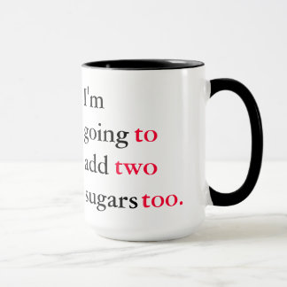 Passive aggressive grammar mugs