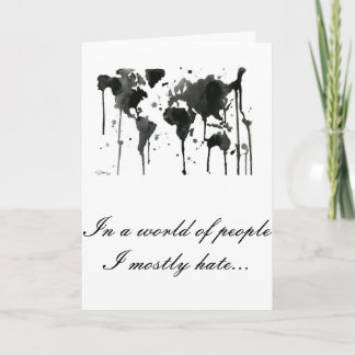 Passive Aggressive Valentines Day Card