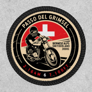 Passo Del Grimsel | Switzerland | Motorcycle Patch