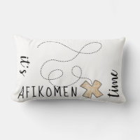 Passover 13 x 21 Pillow It's Afikomen Time