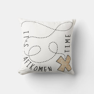 Passover 16" x 16" Pillow It's Afikomen Time