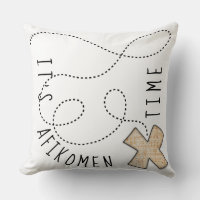 Passover 20 x 20 Pillow It's Afikomen Time