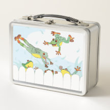 Passover 5 Frogs Silver