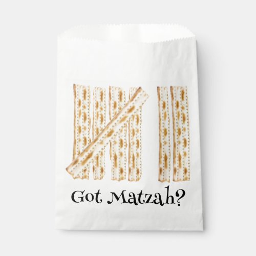 Passover 7 Days Got Matzah Goodie Favor Bag