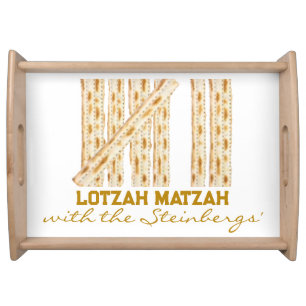 Passover 7 Matzah Days Serving Tray
