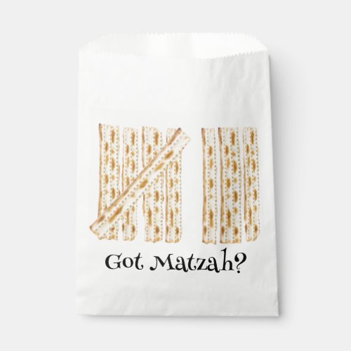 Passover 8 Days Got Matzah Goodie Favor Bag