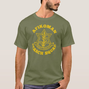 Passover Afikoman Search Squad Idf Israeli  T-Shirt