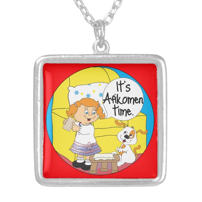 Passover Afikomen Necklace (Front)