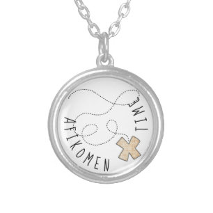 Passover Afikomen Time Necklace Personalize