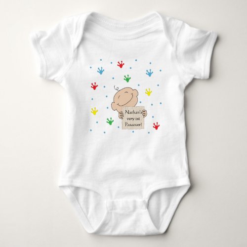 Passover Baby Bodysuit Customize 1st Passover