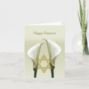 Passover Calla Lilies Card
