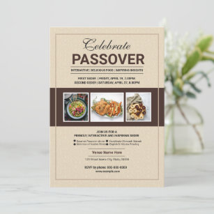 Passover Celebration Invitation Flyer