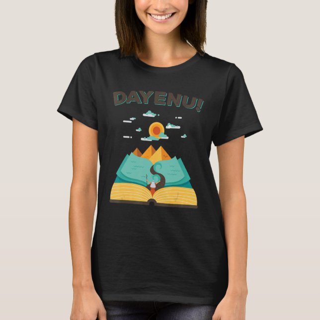 Passover Dayenu  Jewish Seder Family T-Shirt (Front)