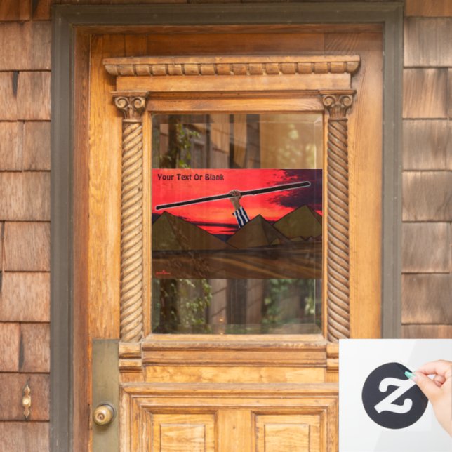 Passover - Deliverance Window Cling (Home Door)