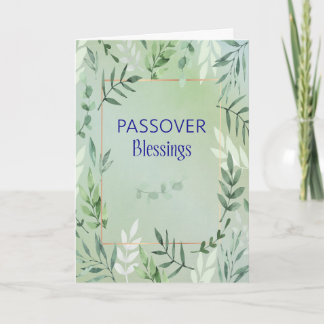 Passover for Granddaughter with Children Card