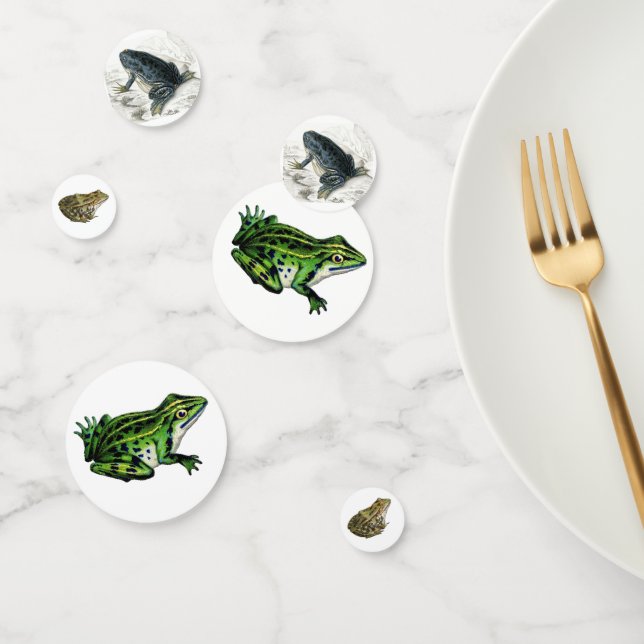 Passover Frog plague Confetti (Group)